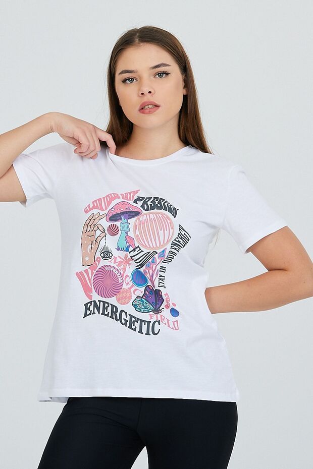 واجهة بيضاء مطبوعة أساسية - 4