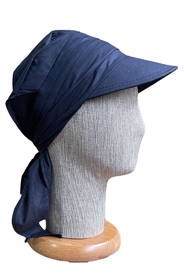 Tie-up Safari Women's Hat Scarf Hat Beach Hat Brimmed Bandana Hat