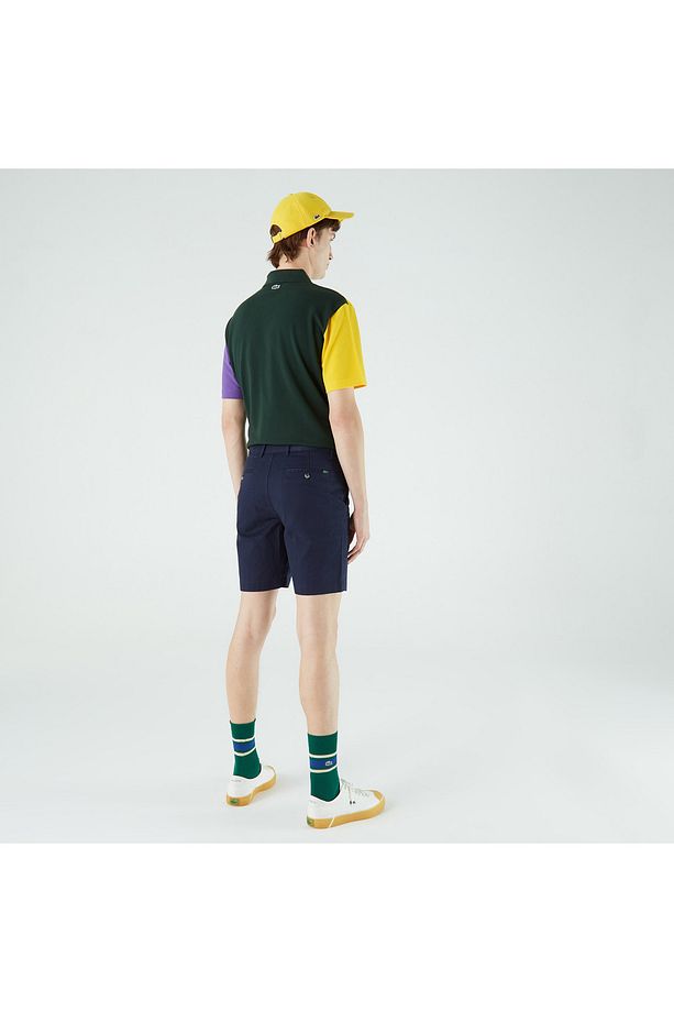 Erkek Slim Fit Lacivert Bermuda - 3