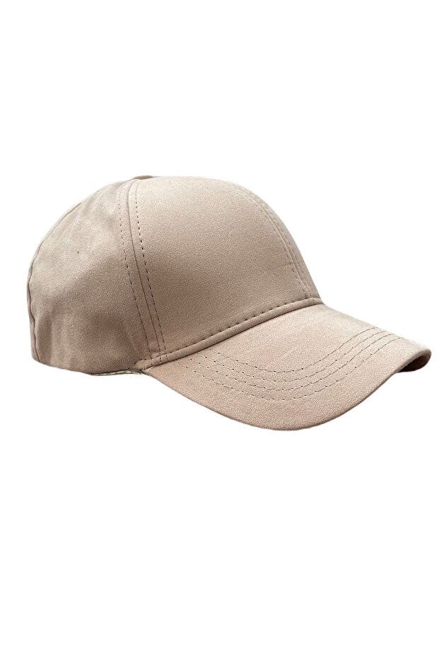 Suede Cap Hat - 1