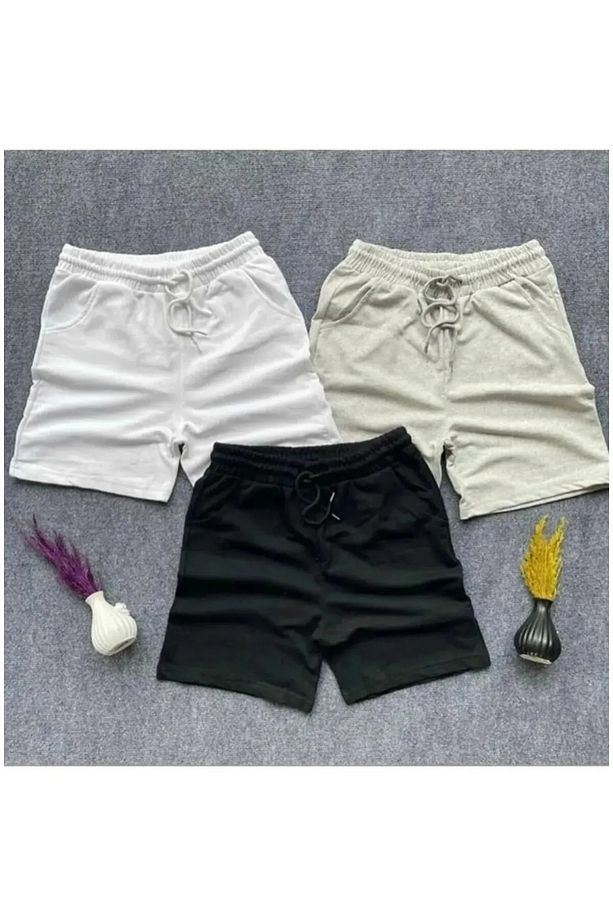 Unisex 3 Lü Şort - 1