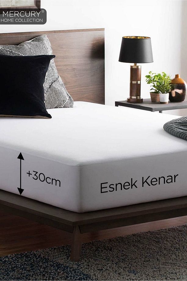 Micro Fitted Sıvı Geçirmez Yatak Koruyucu | Full Kenar Su Geçirmez Alez | Tek Kişilik Çift Kişilik - 6
