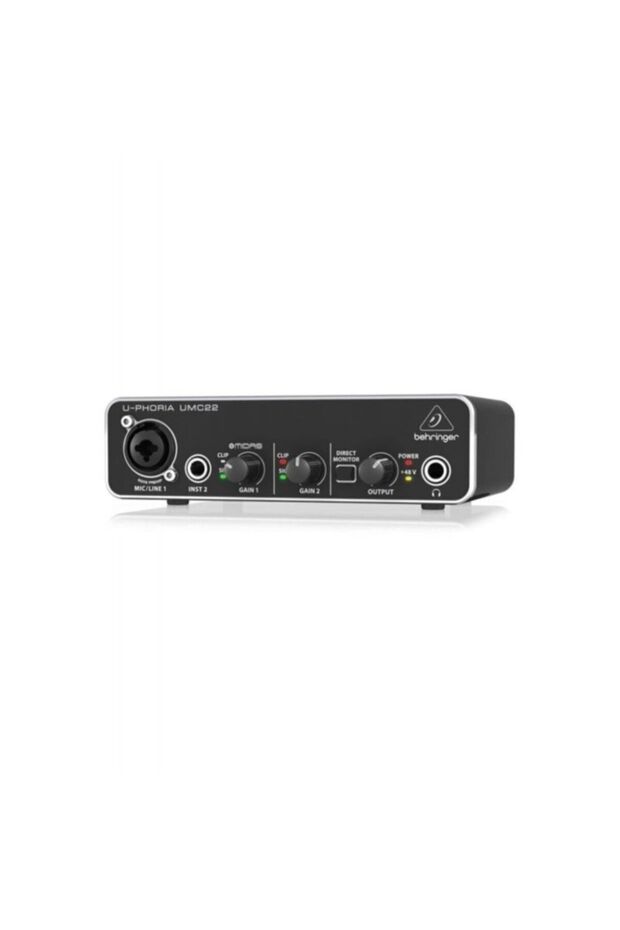 Behrınger Umc22 Midas Mikrofon Preamfi 2 X 2 Usb Ses Kartı - 4
