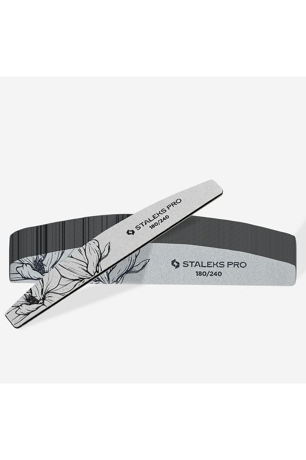StaleksYarim Ay Kağit Tirnak Törpüsü EXPERT 40 180/240 Grit (25 Adet) - 2