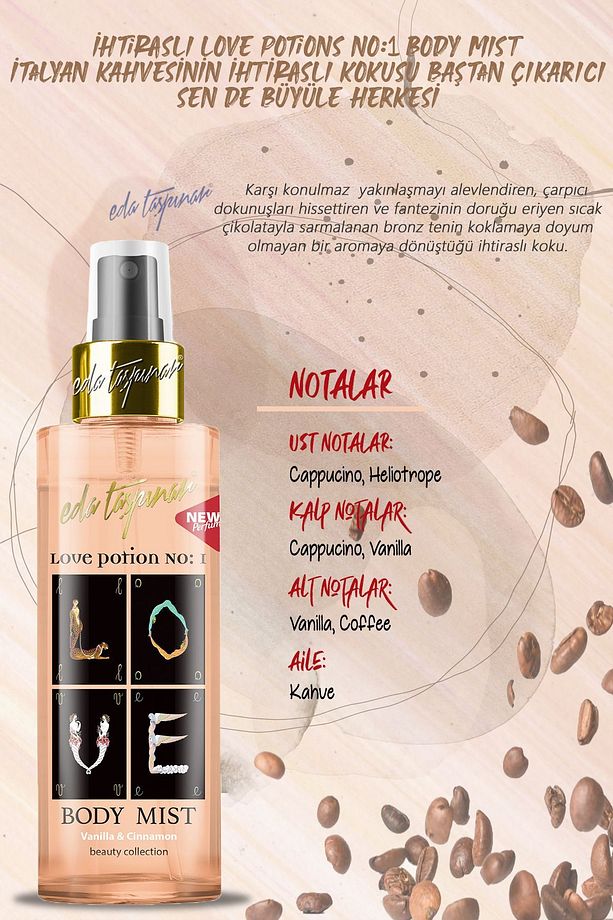 Love Potion No:1 Body Mist Vücut Spreyi 200ml. - 3