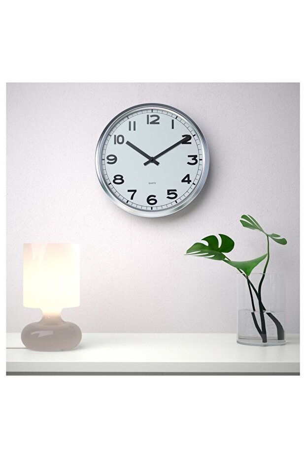 PUGG duvar saati, paslanmaz çelik, 32 cm - 1