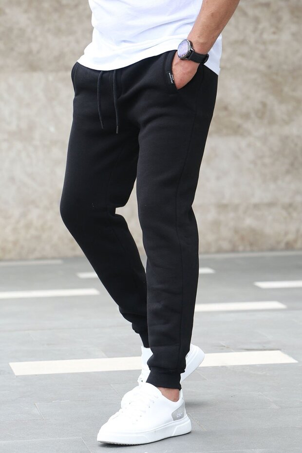 Basic μαύρη αθλητική φόρμα 4210 - 2