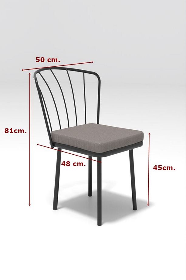 4 Adet Güneş Sandalye 1721G - 6