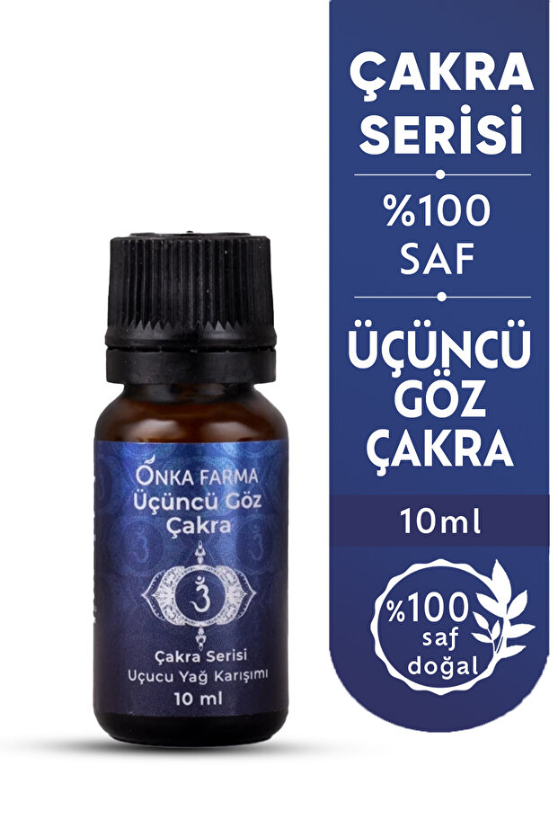 Onka Farma Üçüncü Göz Çakra Aromaterapi Yağ Karışımı 10 ml - 1