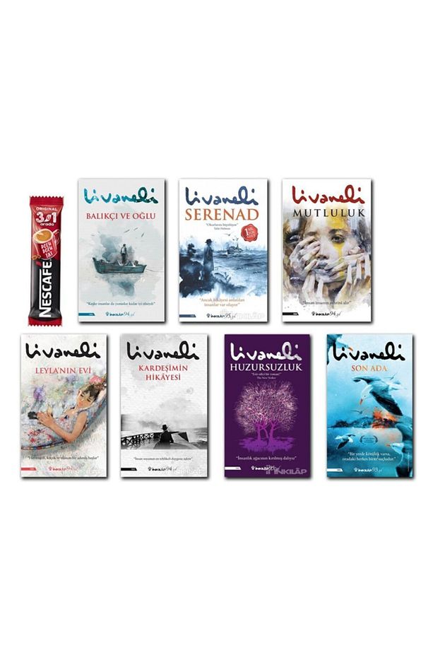 Zülfü Livaneli Set 7 Kitap Roman - Balıkçı Ve Oğlu - Serenad - Mutluluk - Son Ada - 1