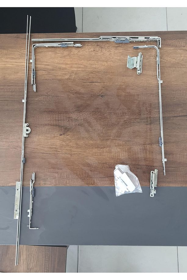 T&T Marka 850-1100 x 950-1450 Pvc Pimapen Pencere Çift Açılım Seti (Açıklamayı Mutlaka Okuyunuz) - 1