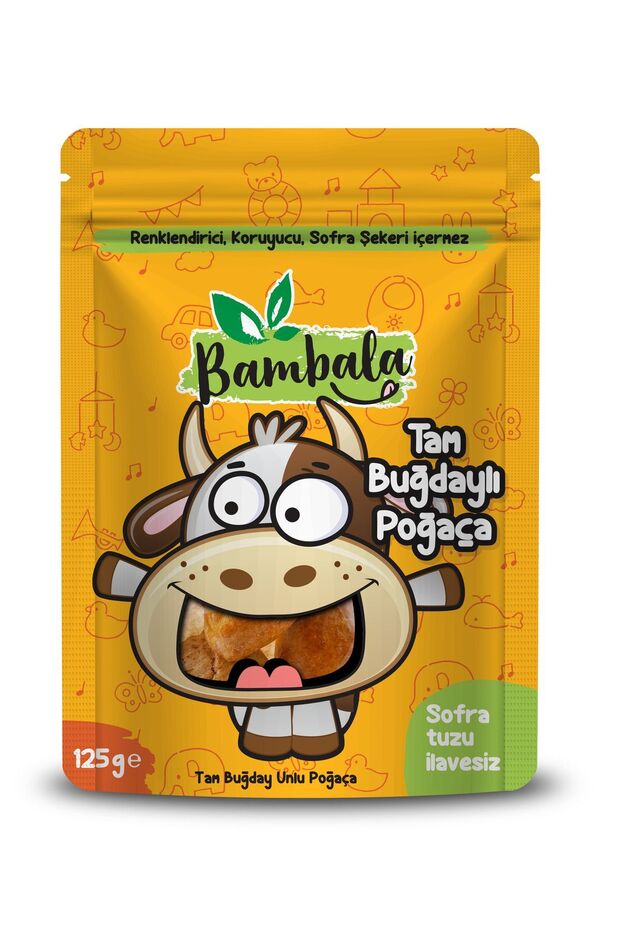 Tam Buğdaylı Poğaça 125g, - 1