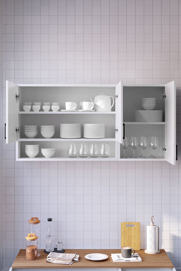 NOA MUTFAK DOLABI ÜST MODÜL 120 CM - 2