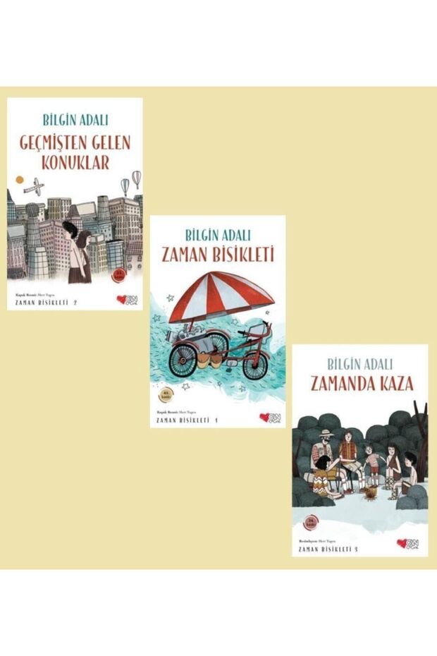 Bilgin Adalı Zaman Bisikleti Seti 3 Kitap 1 2 3