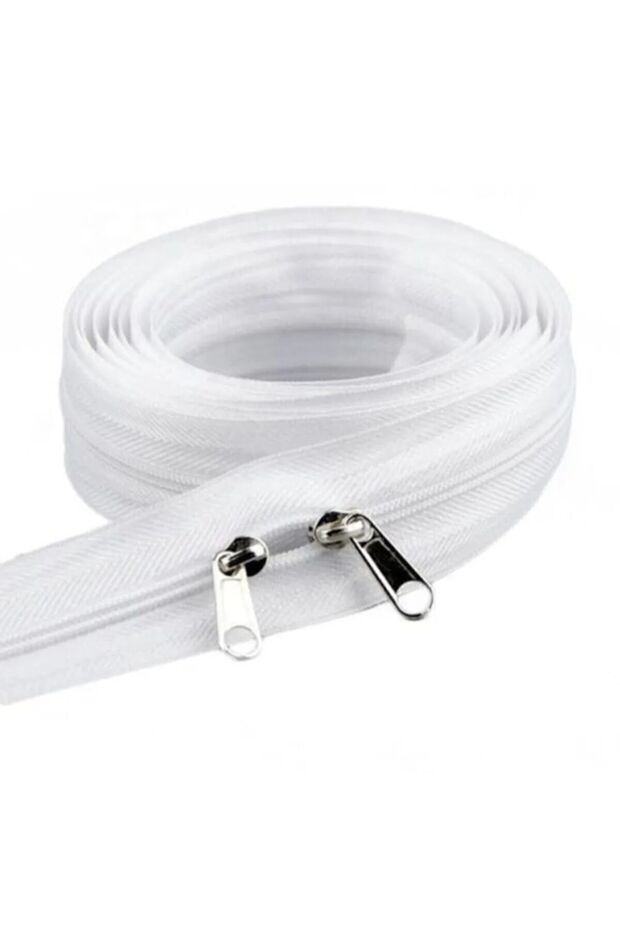 20 Mt White Zipper 20 Pieces Headboard Duvet Cover Pouch Bag Zipper