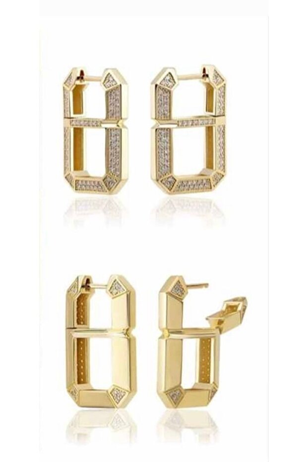 Çelik Leyla Küpe - 2