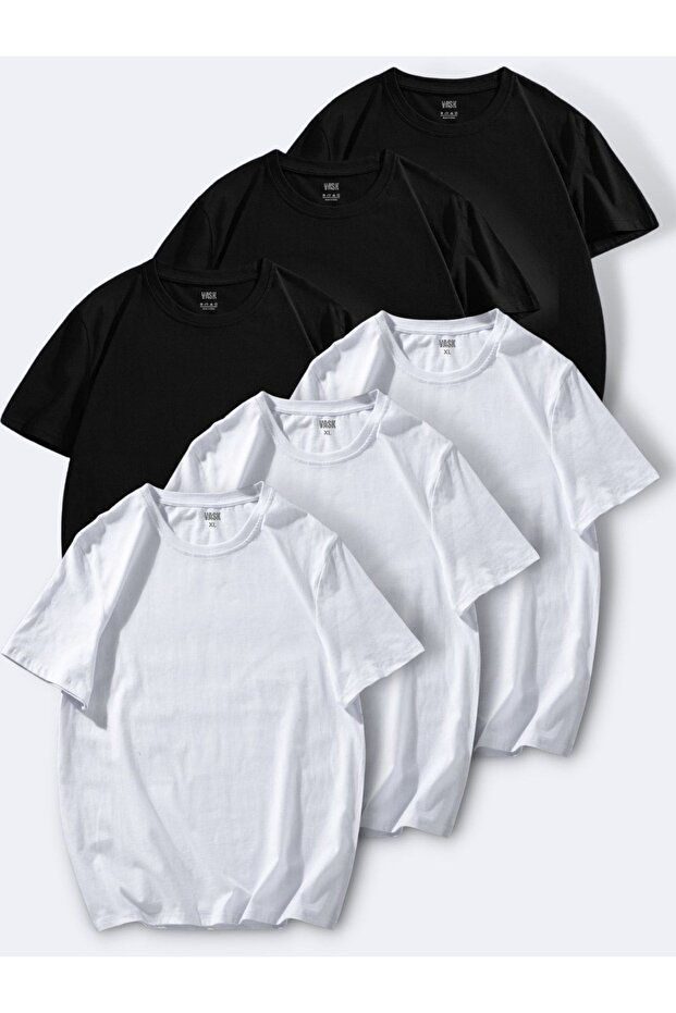 تيشيرت أساسي عادي للجنسين مقاس كبير - 1