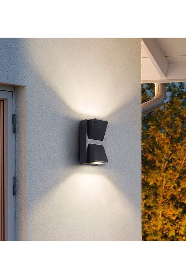 Elektrikle Çalışır 6 Watt, Günışığı Led Aplik, Bahçe Duvar Apliği, İç ve Dış Mekan, Merdiven Aplik - 5