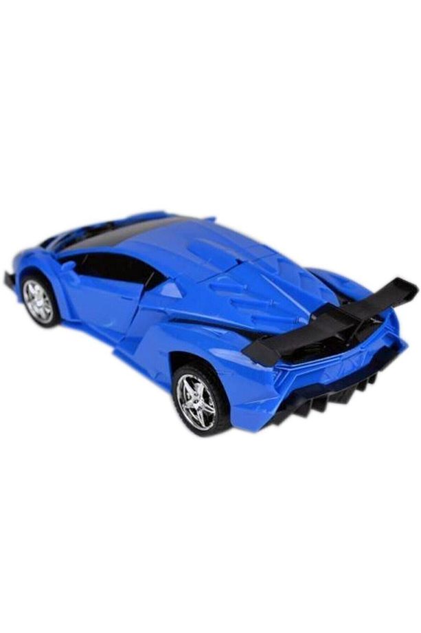 Uzaktan Kumandalı Robota Dönüşen ( Şarjli ) Oyuncak Araba Ferrari - 2