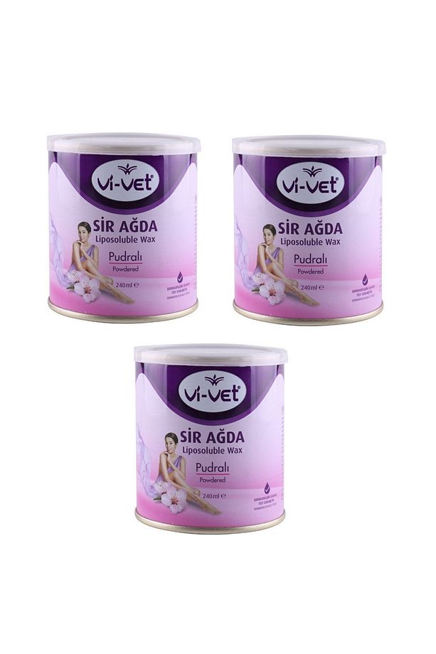 VİVET SİR AĞDA PUDRALI 240 ml x 3 ADET - 1