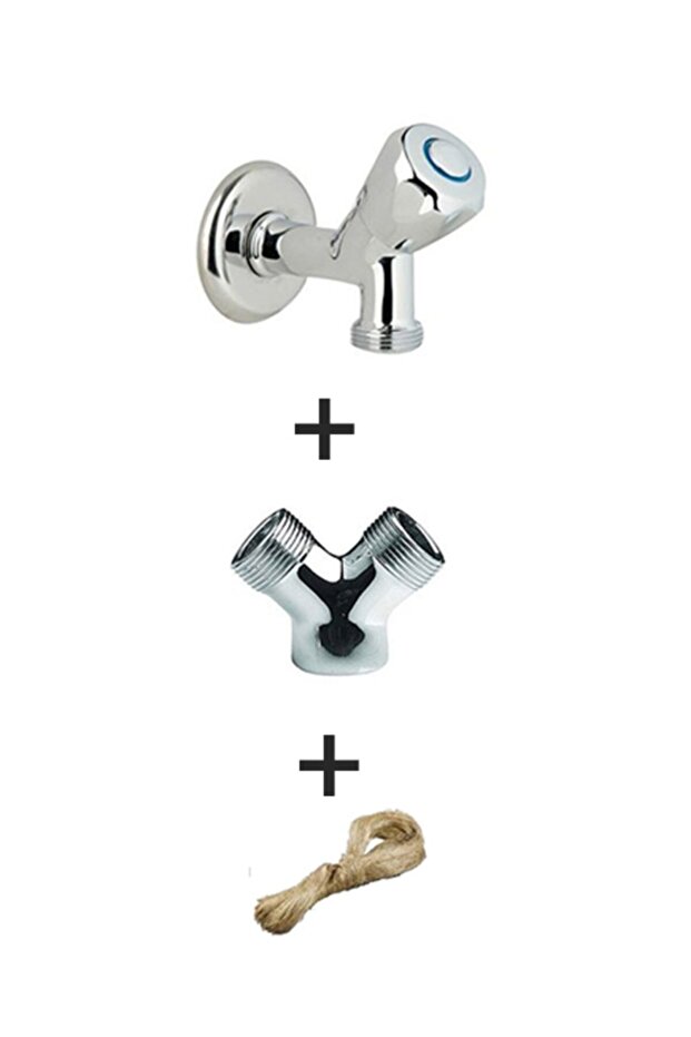 صنبور الغسيل + شوكة الغسيل + الكتان