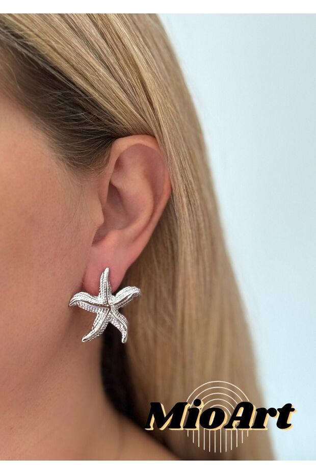 أقراط بنمط نجم البحر - 2