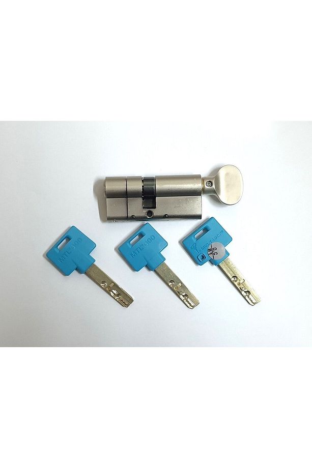 Multlock Mtl600 Interactive Yüksek Güvenli Tuzaklı Çelik Takviyeli Mandallı Barel 69mm 3 Anahtar - 1