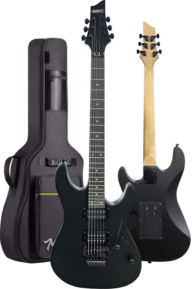 Grx-300-25-amp Profesyonel Elektro Gitar Seti 25 Watt Gainli Şarjlı Bluetooth'lu Amfi Ve Full Set - 4