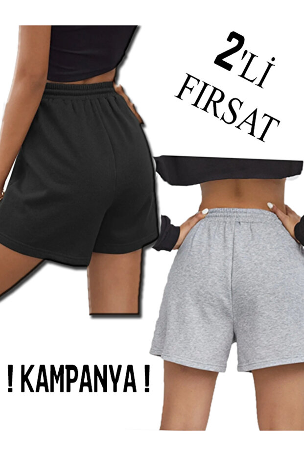 شورت عادي بخيطين للرجال - 1