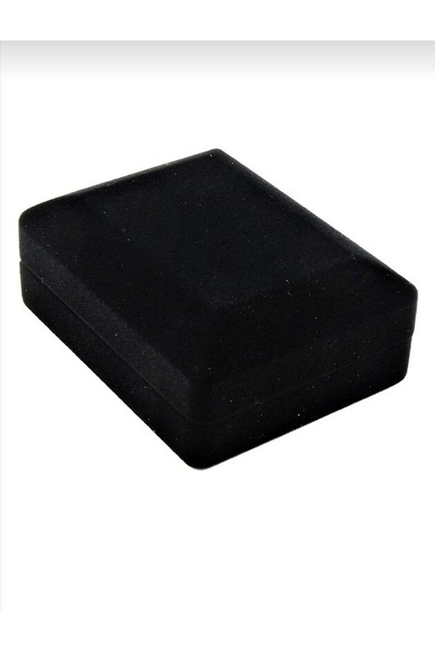 Takı Kolye Kutusu Siyah Kadife 6x8 1 Adet - 3