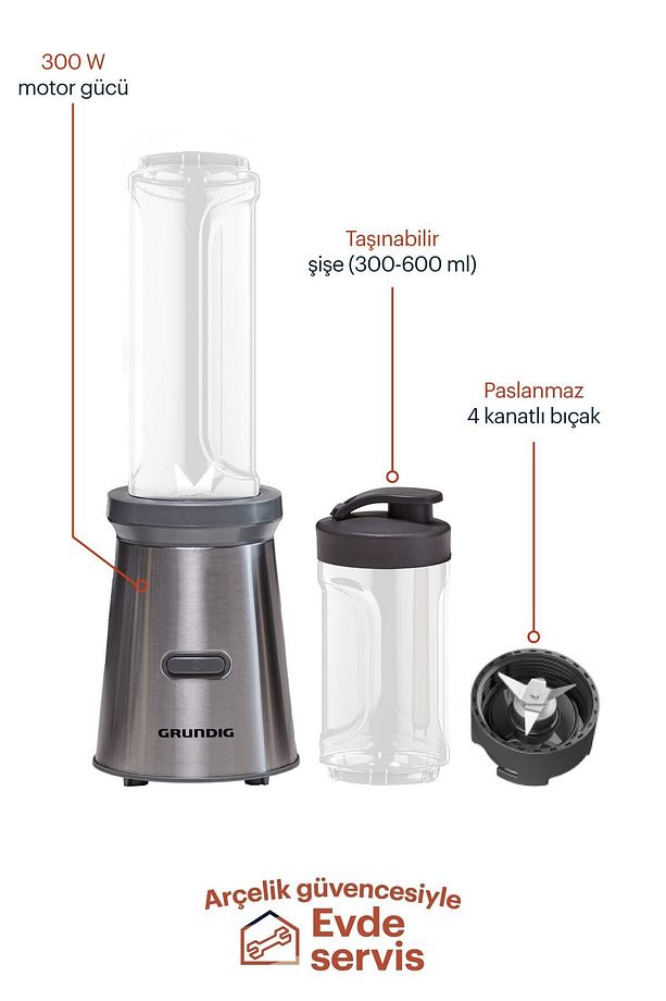 KB 4134 TI Inox Kişisel Blender - 1