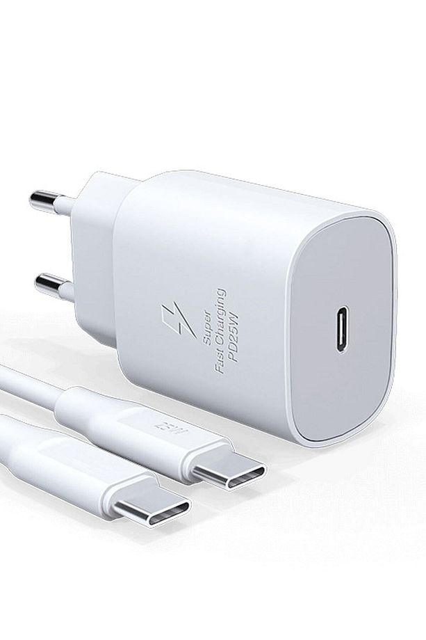Teknosa Preo P2 Uyumlu Pd25t 25w Pd Type-c Şarj Adaptörü Kafa + Kablo - 1