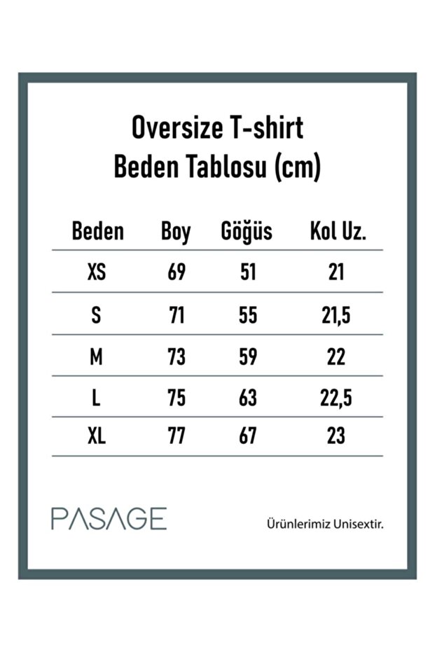 Oversize The End Baskılı Siyah Tshirt Unisex - 6