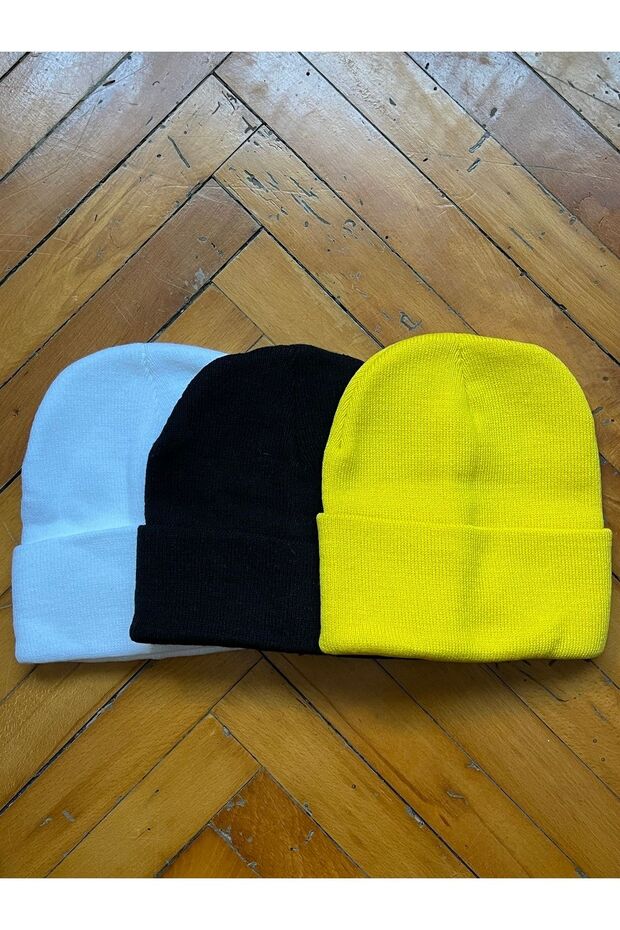 3 Basic Fisherman Berets Winter Berets