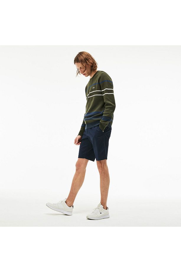 Erkek Slim Fit Lacivert Bermuda - 2