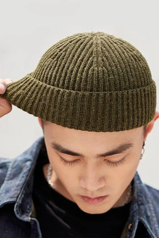 Unisex Short Skullcap Beret