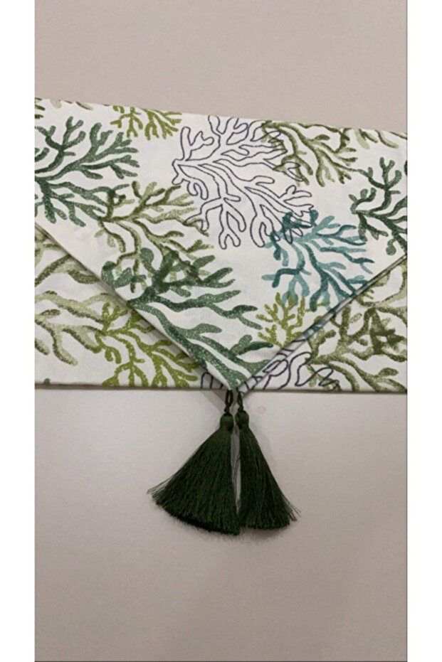 Mercan Desenli Runner - 2