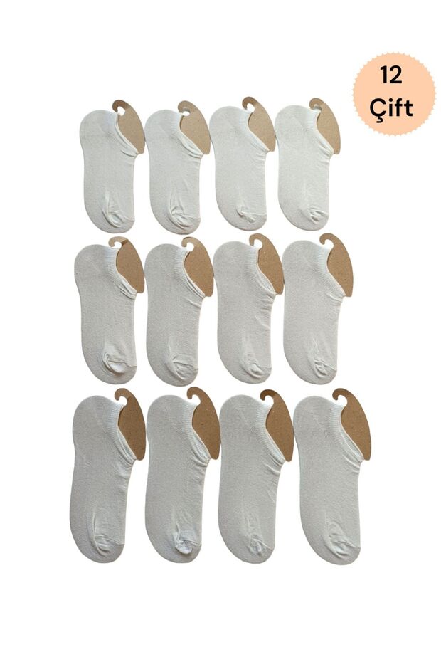 Men's 12 Pairs Invisible Ankle Booties Socks