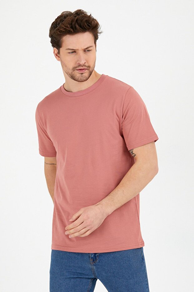 Erkek Slim Fit Basic T-shirt 5'li - 6