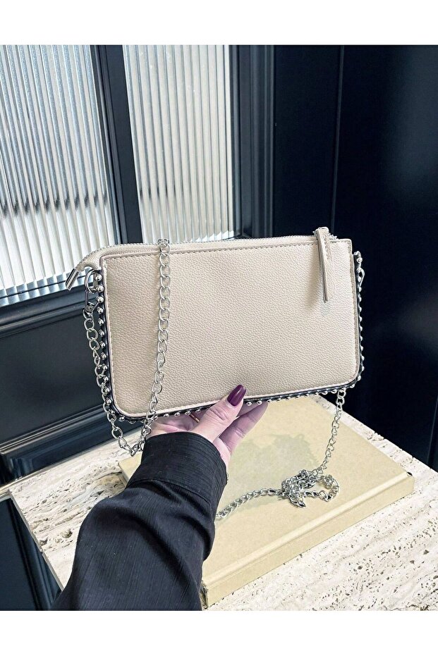 Mini Beaded Elegant Design Luis De Le Founte Crossbody Bag