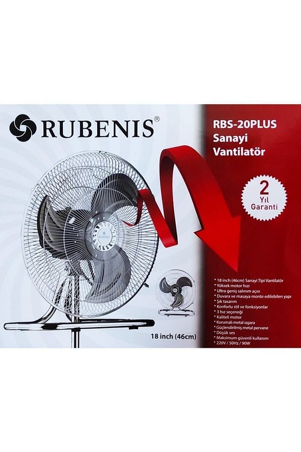 Rbs20 Elite Sanayi Vantilatörü - 3