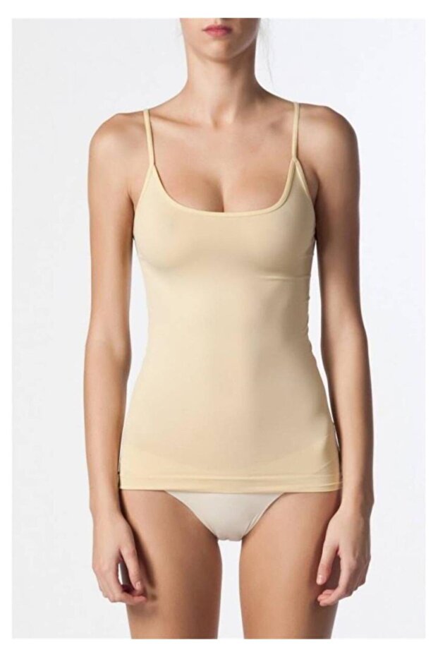 2433 Bayan Ip Askı Atlet Ten - 1