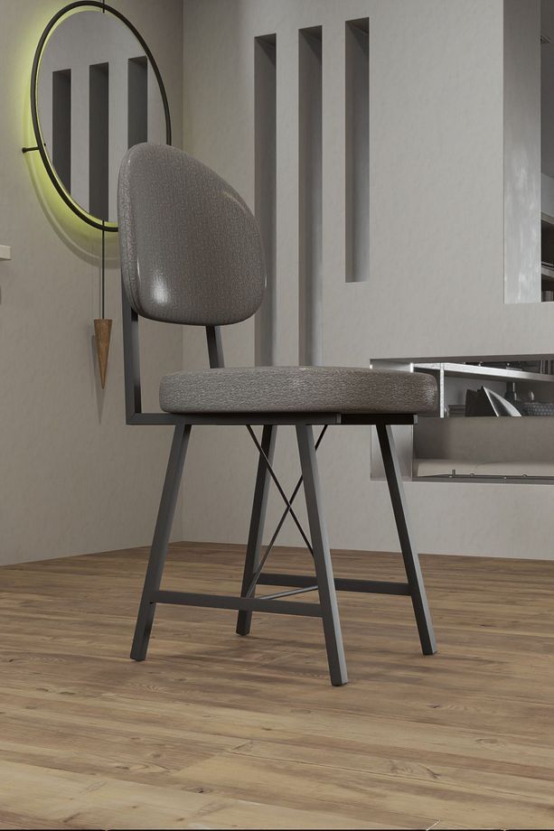 2 Adet Stil  Mutfak ve Salon Sandalyesi 12602 - 4