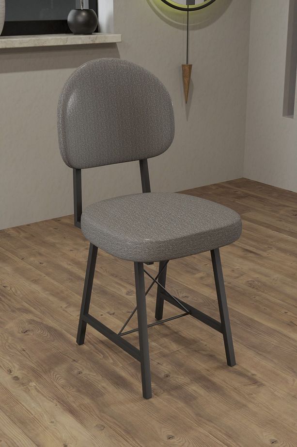 2 Adet Stil  Mutfak ve Salon Sandalyesi 12602 - 6
