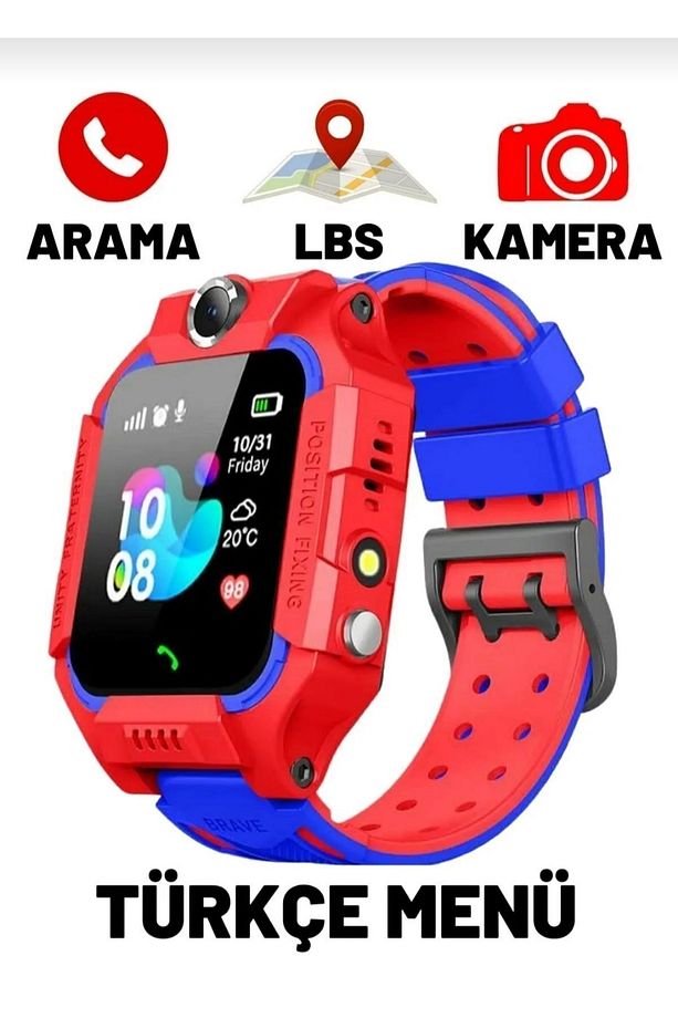 Smartbest Y-10 Sim Kart Girişli Akıllı Çocuk Takip Saati Uzaktan Dinleme Özellikli Türkçe Menü - 1