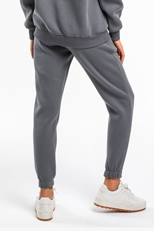 3 خيوط عالية الخصر Sweatpants - 4