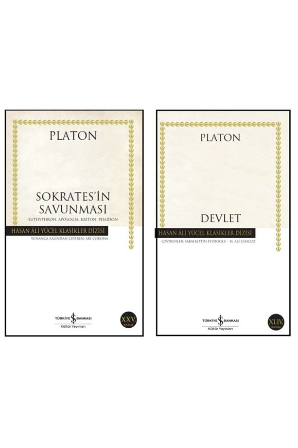 Platon 'li Set- 1- Devlet 2-sokrates'in Savunması-hasan Ali Yücel Klasikleri - 1