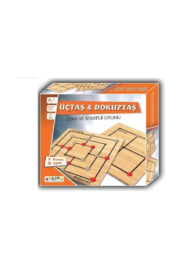 Üçtaş Dokuztaş 3 حجر 9 لعبة حجر