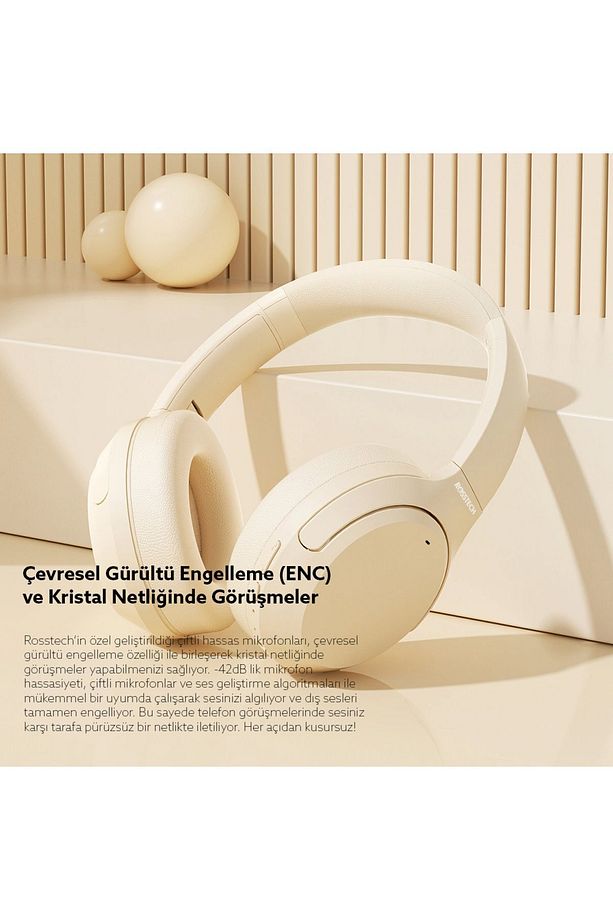 Sounparty Rs-600 ANC Mikrofonlu Bluetooth 5.3 Kulaküstü Kulaklık- ANC-ENC 20 Saat Kullanım - 2