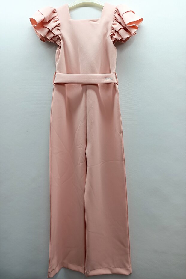 Square Collar Jumpsuit - 1
